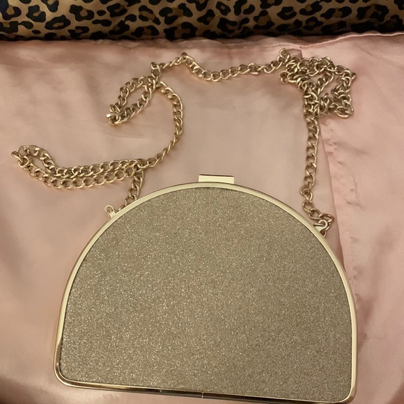 a new day Bags Gold Glitter Purse From Target Crossbody Bag Poshmark